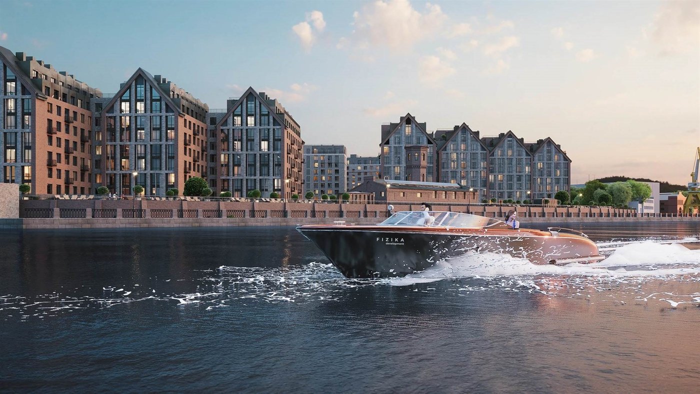 ЖК «Остров первых»: Fizika Development в Адмиралтейский — сдача IV кв. 2028 – III кв. 2029, от 14.7 млн ₽
