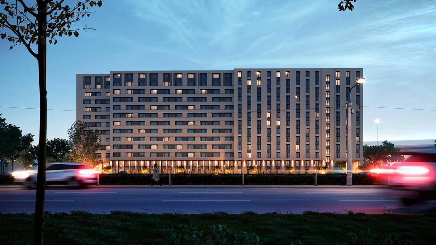ЖК «COSMOS SMART SAINT-PETERSBURG YUZHNY HOTEL» — интерьеры и общественные зоны