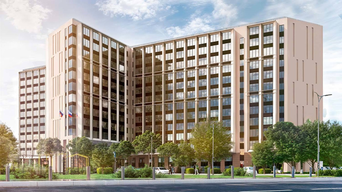 ЖК «COSMOS SMART SAINT-PETERSBURG YUZHNY HOTEL» — интерьеры и общественные зоны