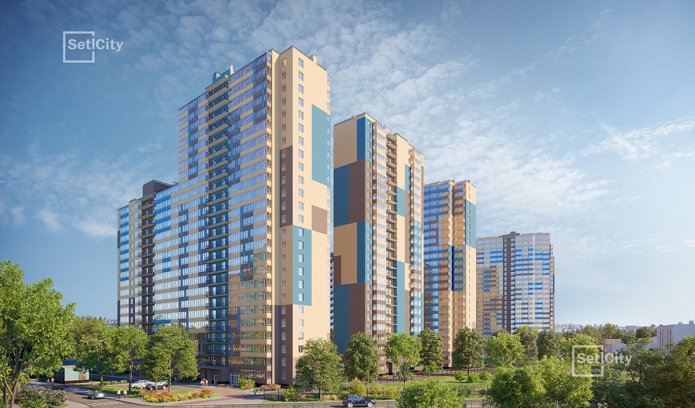 ЖК «Чистое небо»: Setl Group в Санкт-Петербург — сдача Сдан